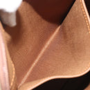 Burberrys Nova Check Shoulder Bag Canvas Beige Brown Auth 194078A-21