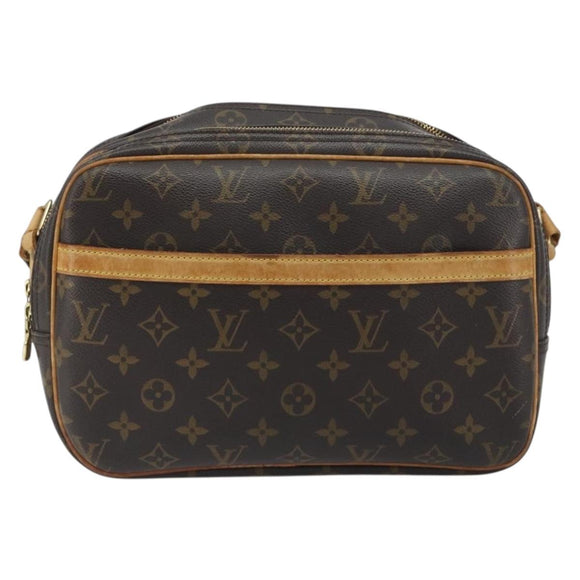 LOUIS VUITTON Monogram Reporter PM Shoulder Bag M45254 LV Auth 194081A
