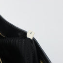 PRADA Galleria Hand Bag Saffiano Black Gold Tone Auth 194087A-11