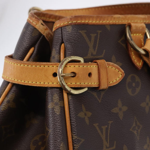 LOUIS VUITTON Monogram Batignolles Vertical Tote Bag M51153 LV Auth 194089