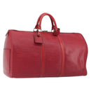 LOUIS VUITTON Monogram Keepall 50 Boston Bag M41426 LV Auth 194090-1