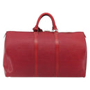 LOUIS VUITTON Monogram Keepall 50 Boston Bag M41426 LV Auth 194090-2