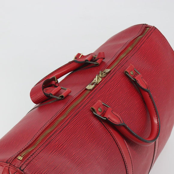 LOUIS VUITTON Monogram Keepall 50 Boston Bag M41426 LV Auth 194090