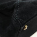 CHANEL Wild Stitch Matelasse Shoulder Bag Suede Black Gold Tone CC Auth 194096V-11