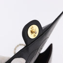 CHANEL Matelasse 23 Chain Shoulder Bag Lamb Skin Black Gold Tone CC Auth 194101V-18