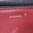 CHANEL Matelasse 23 Chain Shoulder Bag Lamb Skin Black Gold Tone CC Auth 194101V-19