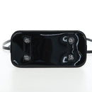 LOUIS VUITTON Monogram Vernis Alma BB Hand Bag Noir Manetic M90063 Auth 194104SM-11