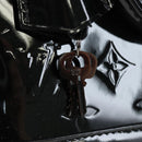 LOUIS VUITTON Monogram Vernis Alma BB Hand Bag Noir Manetic M90063 Auth 194104SM-16
