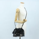 LOUIS VUITTON Monogram Vernis Alma BB Hand Bag Noir Manetic M90063 Auth 194104SM-25