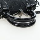 LOUIS VUITTON Monogram Vernis Alma BB Hand Bag Noir Manetic M90063 Auth 194104SM-7