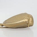 BALLY Backpack Leather Gold Auth 194106-4
