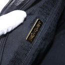 SAINT LAURENT Hand Bag Leather Black Auth 194110-14