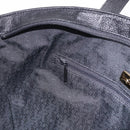 SAINT LAURENT Hand Bag Leather Black Auth 194110-18