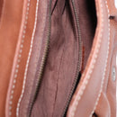 CELINE Hand Bag Leather Brown Auth 194115V-22