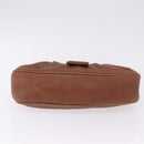 CELINE Hand Bag Leather Brown Auth 194115V-9