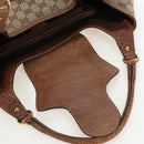 GUCCI GG Canvas Horsebit Tote Bag Beige Gold 223958 Auth 194118V-15