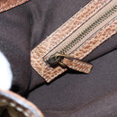 GUCCI GG Canvas Horsebit Tote Bag Beige Gold 223958 Auth 194118V-21