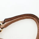 GUCCI GG Canvas Horsebit Tote Bag Beige Gold 223958 Auth 194118V-8