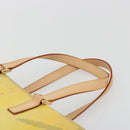 LOUIS VUITTON Monogram Vernis Columbus Tote Bag Gris M91028 LV Auth 194122-8