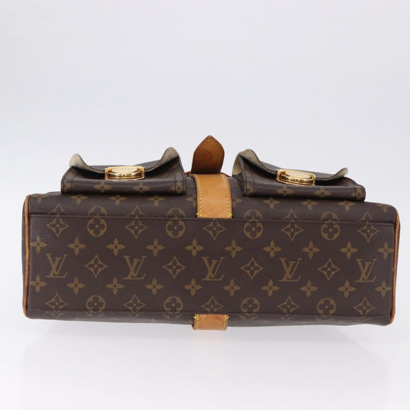 LOUIS VUITTON Monogram Manhattan GM Hand Bag M40025 LV Auth 194123