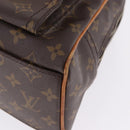 LOUIS VUITTON Monogram Manhattan GM Hand Bag M40025 LV Auth 194123-15