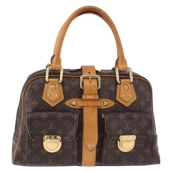 LOUIS VUITTON Monogram Manhattan GM Hand Bag M40025 LV Auth 194123
