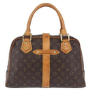 LOUIS VUITTON Monogram Manhattan GM Hand Bag M40025 LV Auth 194123-2