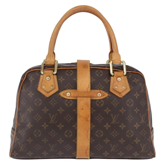 LOUIS VUITTON Monogram Manhattan GM Hand Bag M40025 LV Auth 194123