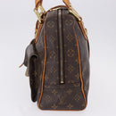 LOUIS VUITTON Monogram Manhattan GM Hand Bag M40025 LV Auth 194123-4
