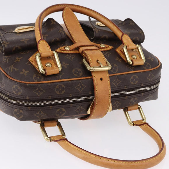 LOUIS VUITTON Monogram Manhattan GM Hand Bag M40025 LV Auth 194123