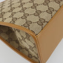 GUCCI GG Canvas Jackie Shoulder Bag Beige Gold 002 1067 1705 Auth 194125V-13