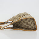 GUCCI GG Canvas Jackie Shoulder Bag Beige Gold 002 1067 1705 Auth 194125V-5