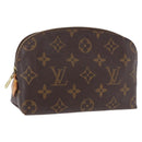 LOUIS VUITTON Monogram Pochette Cosmetic PM Cosmetic Pouch M47515 LV Auth 194126-1