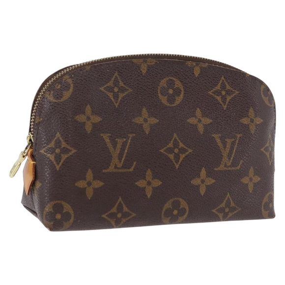 LOUIS VUITTON Monogram Pochette Cosmetic PM Cosmetic Pouch M47515 LV Auth 194126