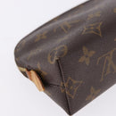 LOUIS VUITTON Monogram Pochette Cosmetic PM Cosmetic Pouch M47515 LV Auth 194126-15