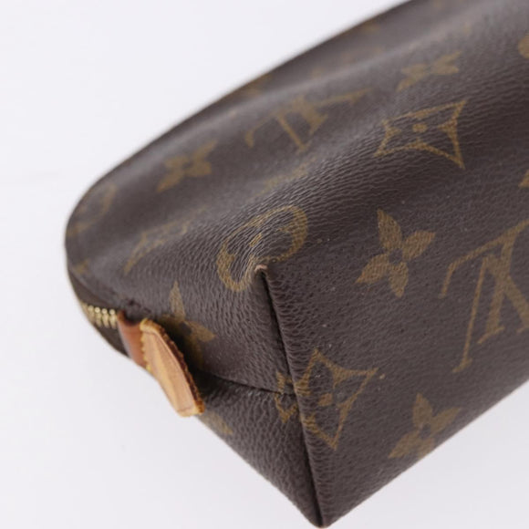 LOUIS VUITTON Monogram Pochette Cosmetic PM Cosmetic Pouch M47515 LV Auth 194126