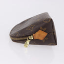 LOUIS VUITTON Monogram Pochette Cosmetic PM Cosmetic Pouch M47515 LV Auth 194126-4