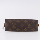 LOUIS VUITTON Monogram Pochette Cosmetic PM Cosmetic Pouch M47515 LV Auth 194126-6