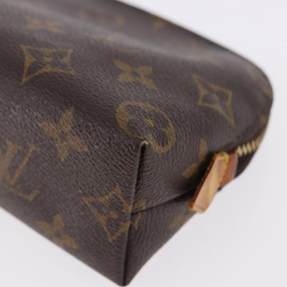 LOUIS VUITTON Monogram Pochette Cosmetic PM Cosmetic Pouch M47515 LV Auth 194126