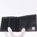 FENDI Zucchino Canvas Bifold Wallet Navy Auth 194127M-8