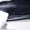 FENDI Zucchino Canvas Bifold Wallet Navy Auth 194127M-11