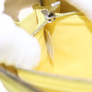 BOTTEGA VENETA MAXI INTRECCIATO Long Wallet Leather Yellow Silver Auth 194128M-11