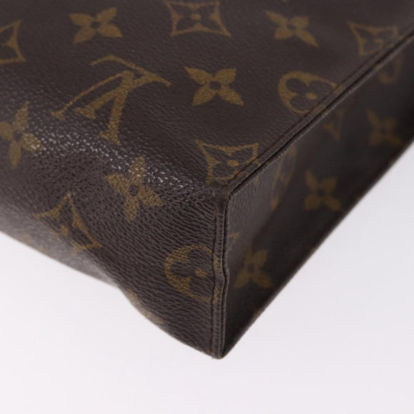 LOUIS VUITTON Monogram Poche Toilette 26 Pouch M47542 LV Auth 194129