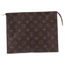 LOUIS VUITTON Monogram Poche Toilette 26 Pouch M47542 LV Auth 194129-13