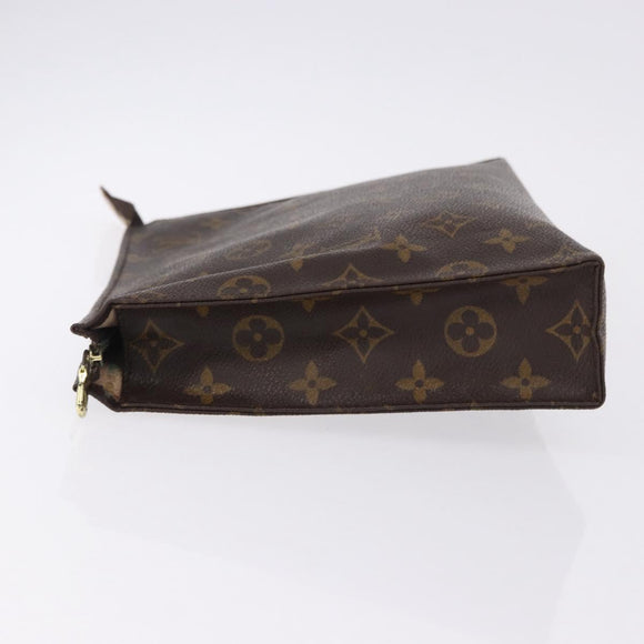 LOUIS VUITTON Monogram Poche Toilette 26 Pouch M47542 LV Auth 194129