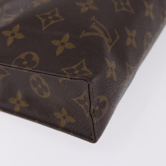 LOUIS VUITTON Monogram Poche Toilette 26 Pouch M47542 LV Auth 194129