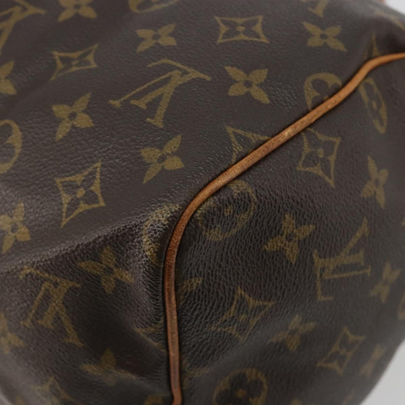 LOUIS VUITTON Monogram Speedy 30 Hand Bag M41526 LV Auth 194130A