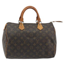 LOUIS VUITTON Monogram Speedy 30 Hand Bag M41526 LV Auth 194130A-13