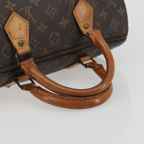 LOUIS VUITTON Monogram Speedy 30 Hand Bag M41526 LV Auth 194130A