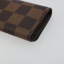 LOUIS VUITTON Damier Ebene Multicles 4 Key Case N62631 LV Auth 194134M-15